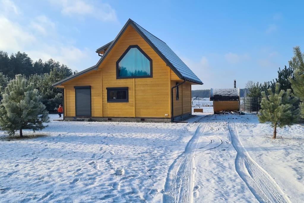 Dom Male Mazury Βίλα Drozdowo Εξωτερικό φωτογραφία